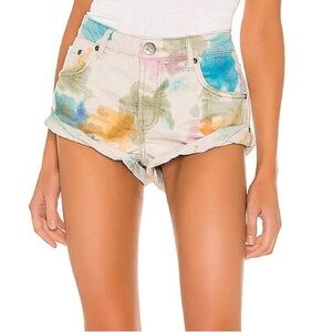 Tie-Dye One Teaspoon Bandit Women's Shorts (Barely worn, perfect condition)